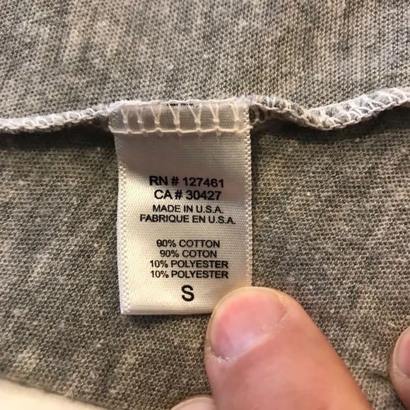 WILDFOX Je T’aime T Shirt I LOVE YOU French Heart Tee Sheer Self Babe Top Boho S - Picture 5 of 5